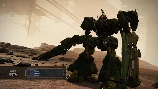 Armored core 6 PVP: Karasawa vs shotty ape