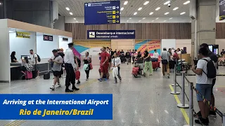 Arriving at the international airport (Galeão) -  Rio de Janeiro/Brazil