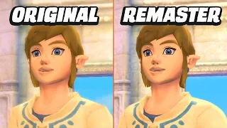 Zelda: Skyward Sword HD - Switch vs. Wii Graphics Comparison