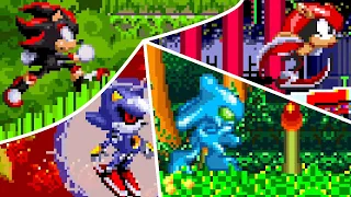 Additional Characters in Sonic 3 A.I.R. | Sonic 3 A.I.R. mods gameplay