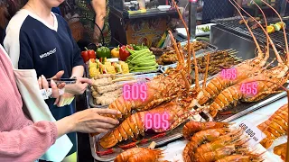 Eating $60 Lobster at the Ho Thi Ky Night Food Market in Ho Chi Minh City  Strest food