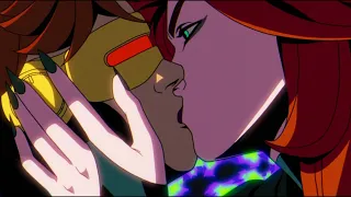 Madelyn Pryor Kisses Cyclops with Her Blood as Lipstick X Men 97' Episode 3