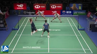 The Giant Against World No.1 | Kevin Sanjaya/Marcus Fernaldi vs Mads Pieler Kolding/Frederik Sogaard