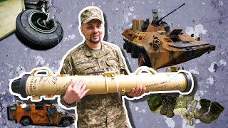 Російські "Су-25", Тигр-М", "БТР-82А", "Стугна", якою ЗСУ підбили танк та особисті речі росіян