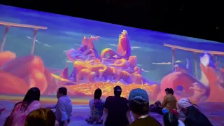 Immersive Disney Animation Experience in MBS Singapore - A Whole New World from Aladdin