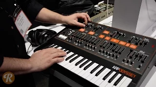 Exploring the Korg ARP Odyssey Reissue at NAMM 2015