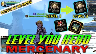 How To Level Your Hero Mercenary Not Hero Level  In Dragon Nest SEA