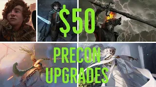 One deck to rule them all! - $50 LotR Precon Upgrade EDH Battle