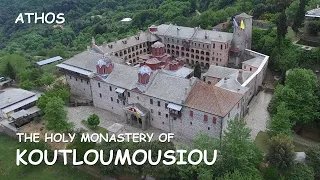 Koutloumousiou monastery. The first film of the series. Mount Athos.