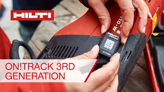 NEW Hilti ON!Track 3rd Generation Asset Management Software