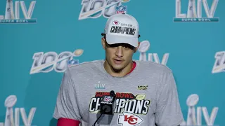 Patrick Mahomes: "It truly is historic to be here and to win this game" | Super Bowl LIV