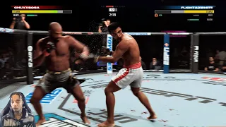 FlightReacts Try's One LAST TIME PLAYING UFC 5 For A W & This Happened!