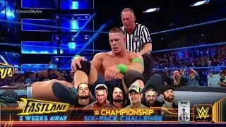 11.3.2018-Fastlane six pack challenge-WWE championship full match