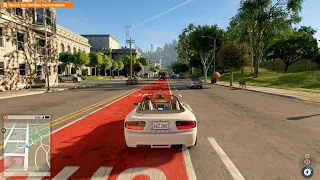 WATCH DOGS® 2 free roaming, parkour, combat, exploring the map and missions gameplay ps4.