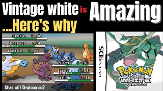 Pokemon Vintage White is AMAZING...here's why! In depth video essay (ROM hack)