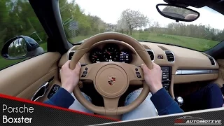 Porsche Boxster 981 POV Test Drive + Acceleration 0 - 200 km/h