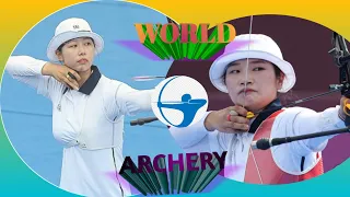 Masterful Archery Skills of Women at the World Championship