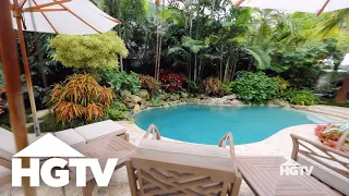 Design Stories: Lush & Tropical Garden | HGTV