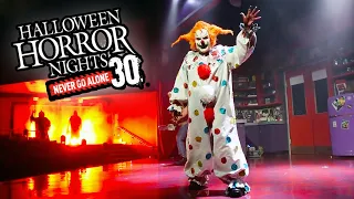 Halloween Horror Nights 30 Opening Night! | WALKTHROUGH ALL 10 HOUSES & MORE!