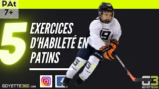 5 EXERCICES POUR AMÉLIORER TON HABILETÉ EN PATINS