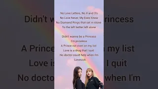 Lovesick Girls Rap Lyrics - Jenlisa