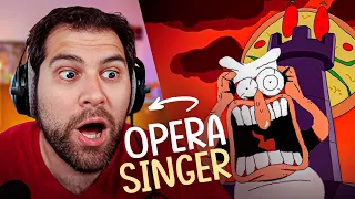 Opera Singer Reacts: Unexpectancy 1-3 || Pizza Tower OST