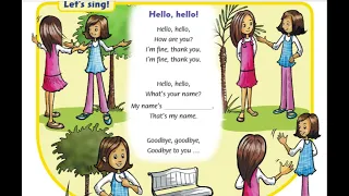 Family and Friends 1 Unit 1 Hello Song