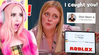 Reacting To The ROBLOX DHAR MANN Video…