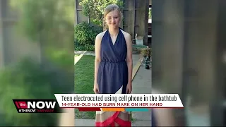 Teen electrocuted after cell phone accidentally falls in bathtub