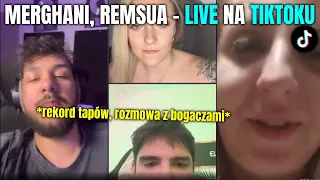 MERGHANI, REMSUA - LIVE NA TIKTOKU *dymy, śmiech*