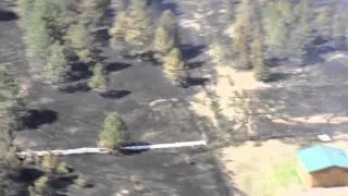 Chinook Helicopters From Fort Carson Fight Black Forest Fire in Colorado