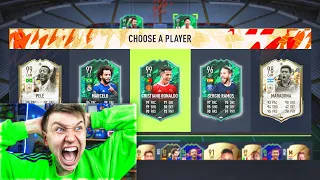 99 RONALDO IN A 195 RATED SHAPESHIFTERS FUT DRAFT!! (FIFA 22)