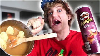 WE MADE JAM OUT OF PRINGLES! (*Jam Challenge*)