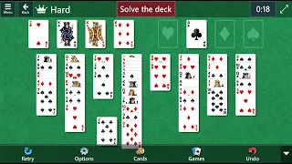 Microsoft Solitaire Collection: FreeCell - Hard - August 23, 2022