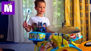 Мечта Макса играть на барабанах