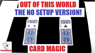 Out Of This World Card Trick Performance and Tutorial