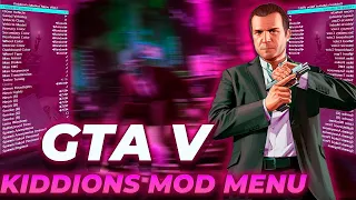 KIDDIONS MOD MENU FREE DOWNLOAD | GTA V MOD MENU  | BEST GTA 5 HACK ONLINE