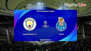 PES 2021 - Manchester City vs Porto - Champions League - Full Match & Goals - Gameplay PC