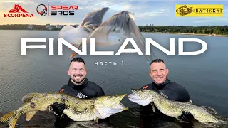 🇫🇮 Финляндия лучшая страна для подводной охоты! 🤿  Побил рекорд по весу щуки 🔥
