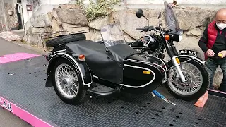 ウラルサイドカーM70クラック納車しました😉👍🎶😆💕✨🏍️今年はウラルキャンプ15回目標です🎄⛺🎄🍖🔥🍻🍲🏍️⛰️🌊