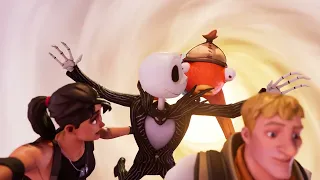 Fortnite - The Big Bang Event as Jack Skellington (Max Settings + Ray Tracing)