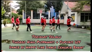 Teringat Selalu - Line Dance(Choreo Ning Puspawati +Supiyati DIY  )