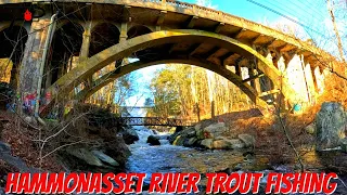 Trout Fishing Connecticut's Hammonasset River