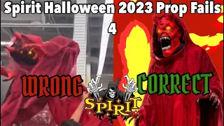 Spirit Halloween 2023 Prop Fails 4