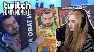 Yuuechka смотрит : Топ Моменты с Twitch | Самый Лучший Подарок | Modestal у Вики Картер