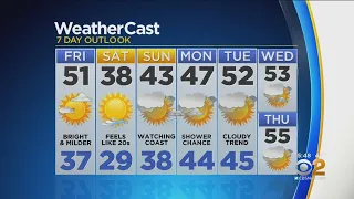New York Weather: CBS2 11/14 Evening Forecast at 5PM