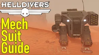 Helldivers 2 mech suit guide, controls, melee, reload, how to get mech