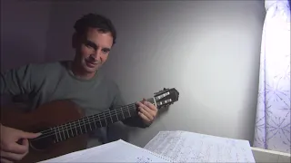 Eros Ramazzotti Solo una bella canción SE BASTASSE UNA CANZONE cover fingerstyle Nicolás Olivero