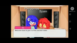 Countryhumans react to Philippines memes part 2