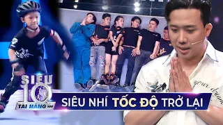 Siêu nhí Tốc Độ một lần nữa làm giám khảo ĐAU TIM vì tuyệt kỹ nhảy qua 6 người | Siêu Tài Năng Nhí